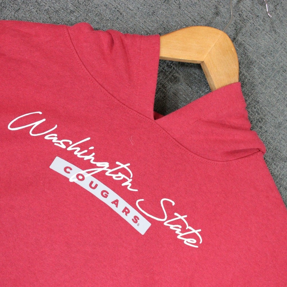 Fall Rush Washington State Cougars Hoodie Womens Large Cardinal Red FRW140 NWT